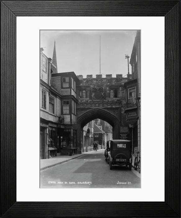 Framed Print : High Street Gate, Salisbury Framed Print : High Street Gate, Salisbury
