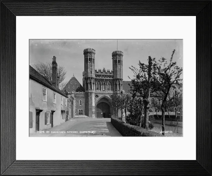 Framed Print : St. Augustine's Gateway Framed Print : St. Augustine's Gateway