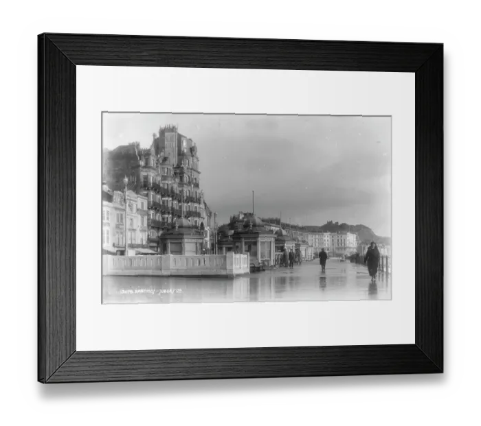 Framed Print : Hastings Seafront in the Past Framed Print : Hastings Seafront in the Past