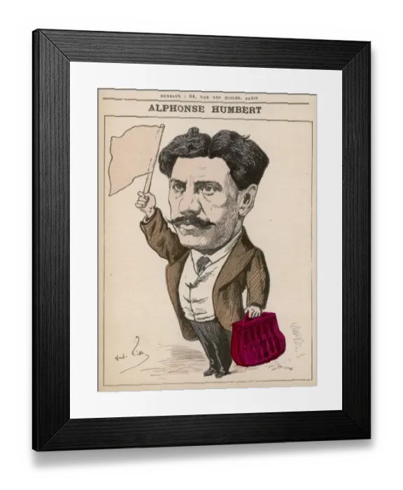 Framed Print : Alphonse Humbert / Gill Framed Print : Alphonse Humbert / Gill