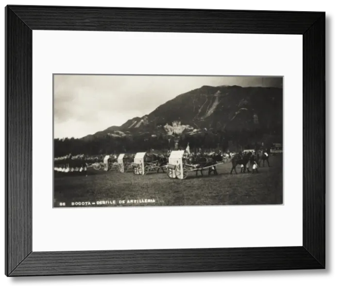 Framed Print : Colombian Artillery - Bogota Framed Print : Colombian Artillery - Bogota