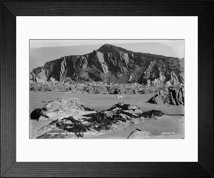 Framed Print : The Cliffs at Rockham Bay Framed Print : The Cliffs at Rockham Bay