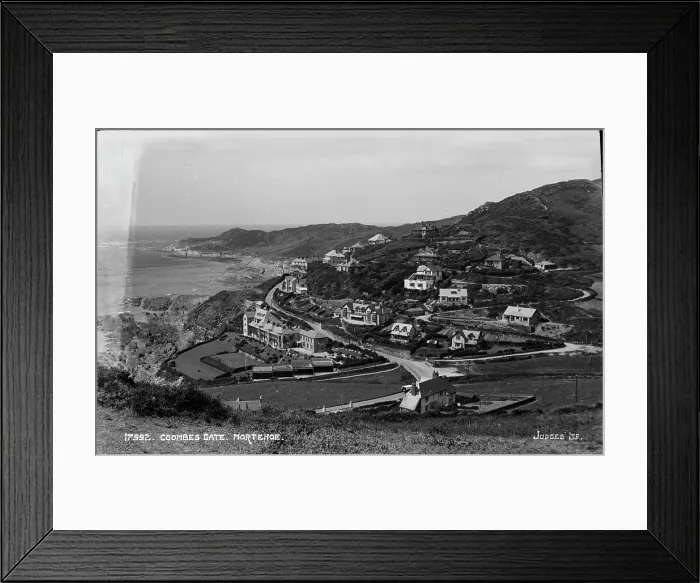 Framed Print : Scenic View of Coombes Late, Mortehoe Framed Print : Scenic View of Coombes Late, Mortehoe