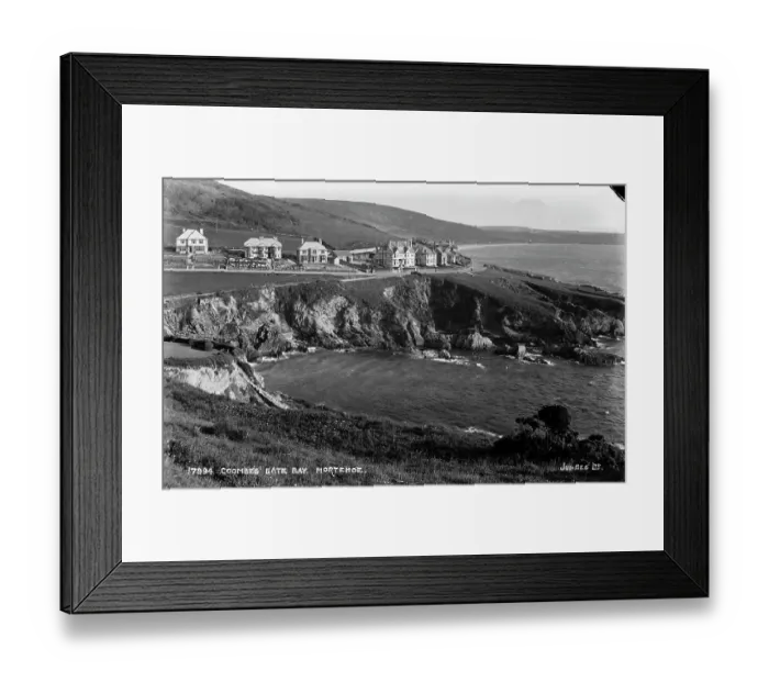 Framed Print : Coombes Gate Bay, Mortehoe Framed Print : Coombes Gate Bay, Mortehoe