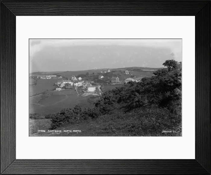 Framed Print : Scenic View of Mortehoe Framed Print : Scenic View of Mortehoe