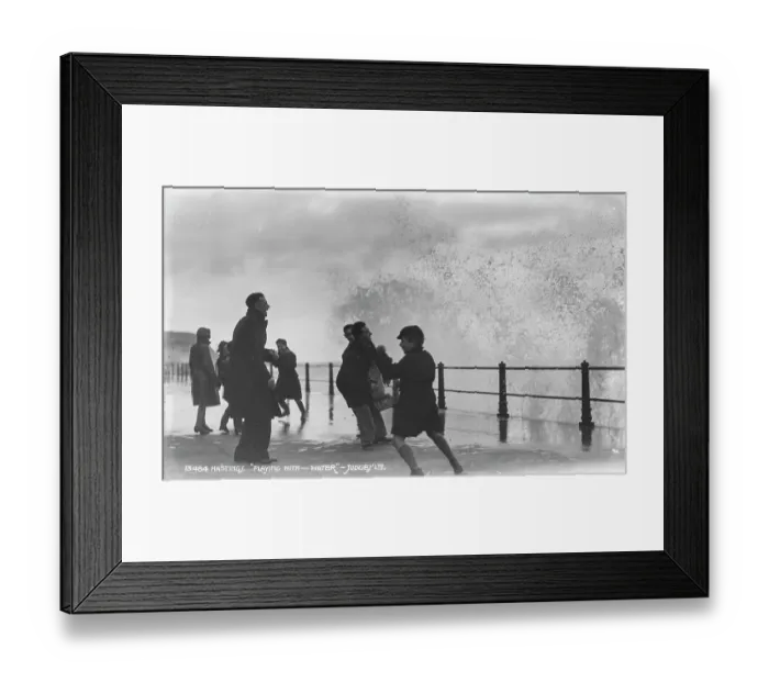 Framed Print : Playing with Water Framed Print : Playing with Water