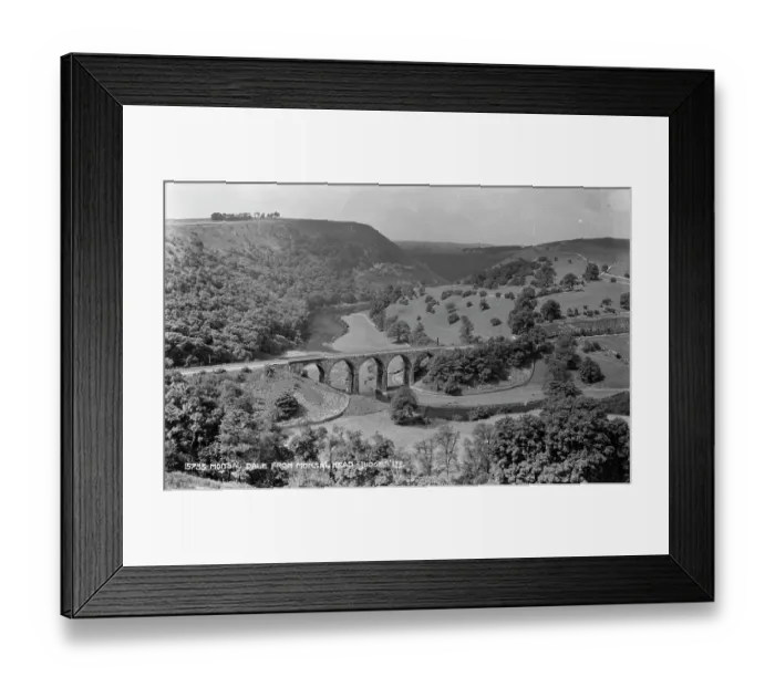 Framed Print : Monsal Dale from Monsal Head Framed Print : Monsal Dale from Monsal Head