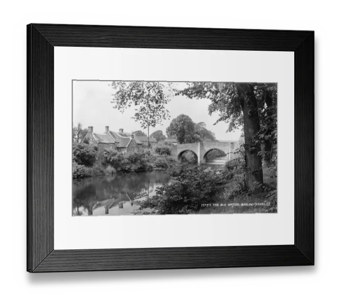 Framed Print : The Old Bridge, Baslow Framed Print : The Old Bridge, Baslow