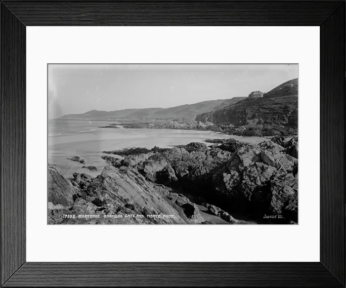 Framed Print : Coastal View of Morte Point Framed Print : Coastal View of Morte Point