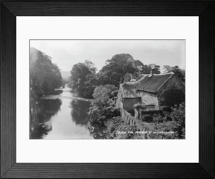 Framed Print : The Derwent at Baslow Framed Print : The Derwent at Baslow