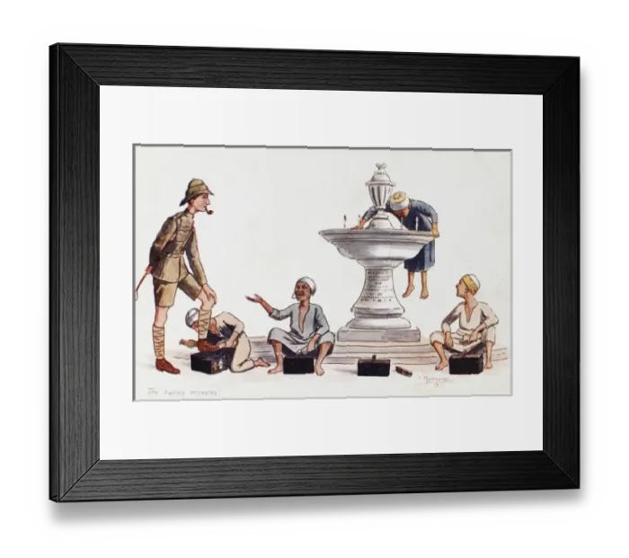 Framed Print : The Happy Bootcleaners Framed Print : The Happy Bootcleaners