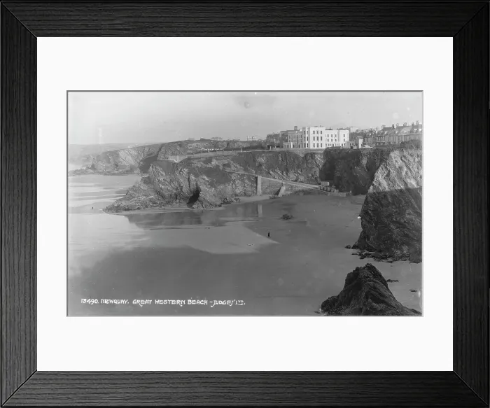 Framed Print : Great Western Beach, Newquay Framed Print : Great Western Beach, Newquay