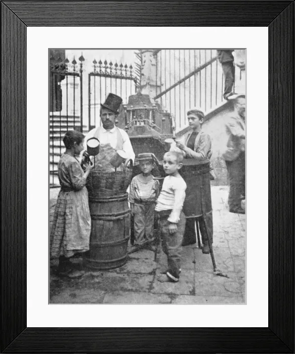Framed Print : Naples, Italy - Street Hot Chestnut Seller Framed Print : Naples, Italy - Street Hot Chestnut Seller