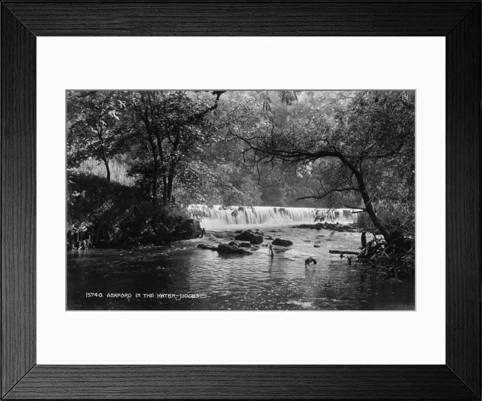 Framed Print : Ashford in the Water Framed Print : Ashford in the Water