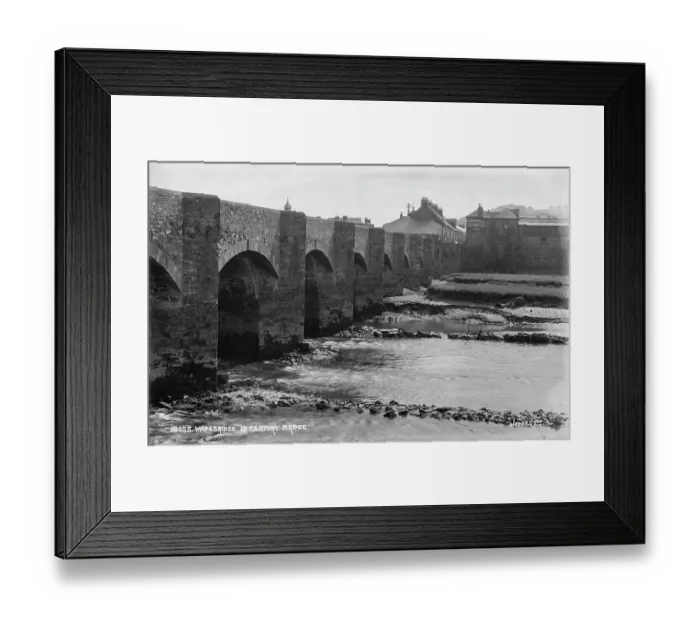 Framed Print : 19th Century Wadebridge Bridge Framed Print : 19th Century Wadebridge Bridge