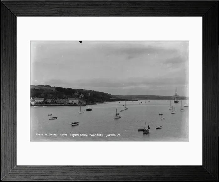 Framed Print : Flushing from Green Bank, Falmouth Framed Print : Flushing from Green Bank, Falmouth