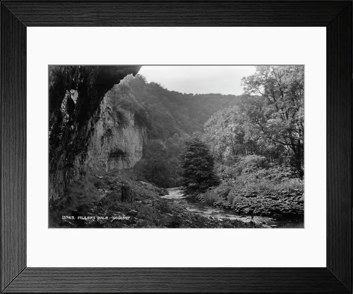 Framed Print : Scenic View of Miller's Dale Framed Print : Scenic View of Miller's Dale