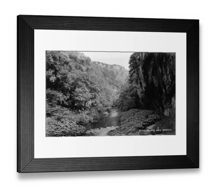Framed Print : Millers Dale Landscape Framed Print : Millers Dale Landscape