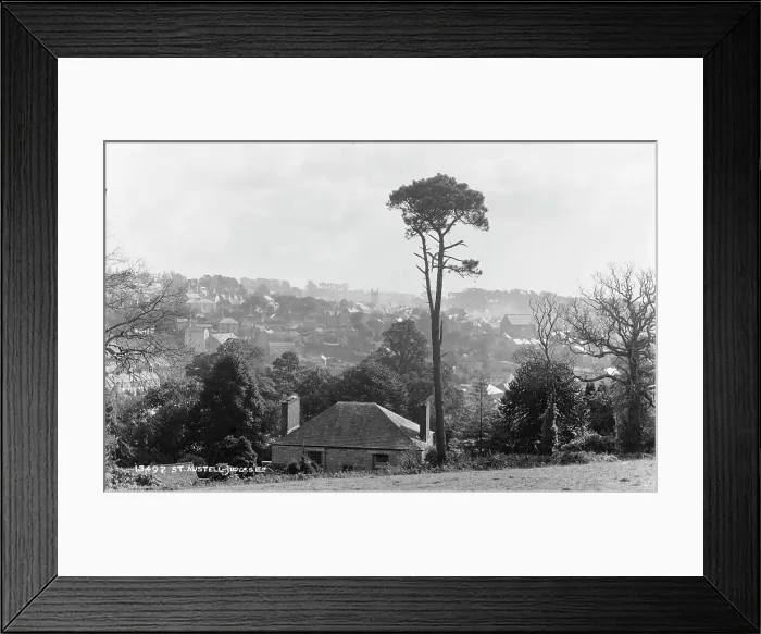 Framed Print : View of St. Austell Framed Print : View of St. Austell