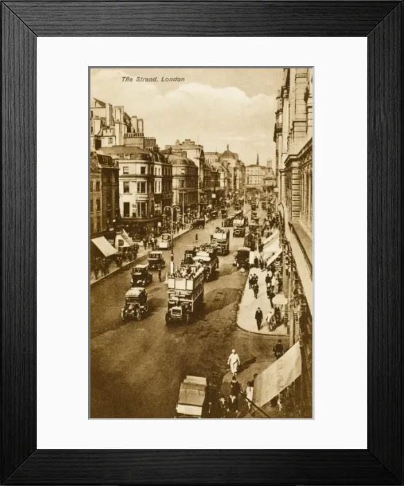 Framed Print : The Strand, London Framed Print : The Strand, London
