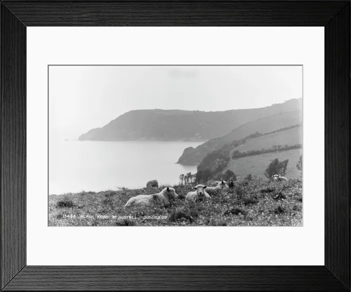 Framed Print : Scenic View of Black Head Framed Print : Scenic View of Black Head