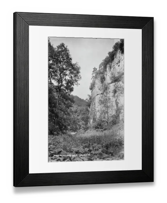 Framed Print : Scenic View of Millers Dale Framed Print : Scenic View of Millers Dale