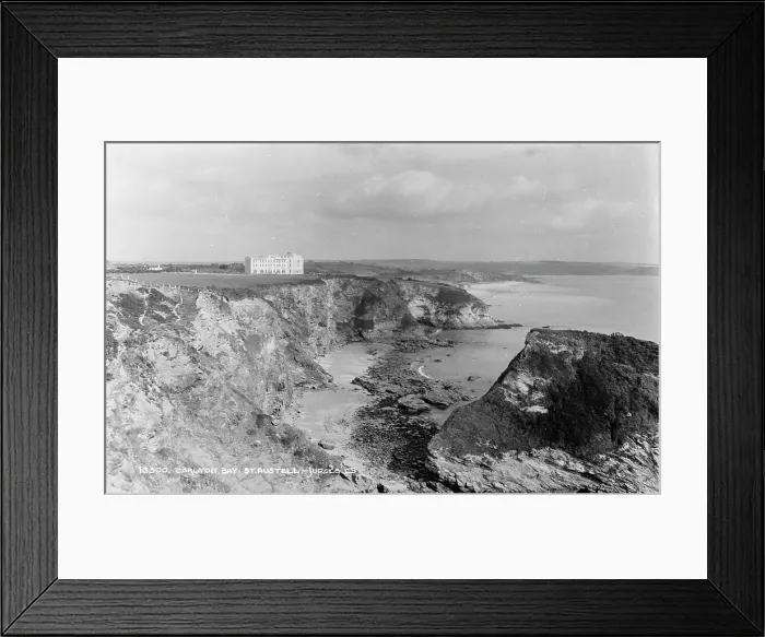 Framed Print : Scenic View of Carlyon Bay Framed Print : Scenic View of Carlyon Bay