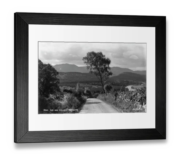Framed Print : The Dee Valley, Braemar Framed Print : The Dee Valley, Braemar