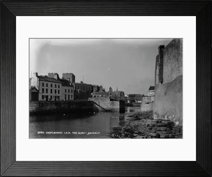 Framed Print : Castletown Quay, Isle of Man Framed Print : Castletown Quay, Isle of Man