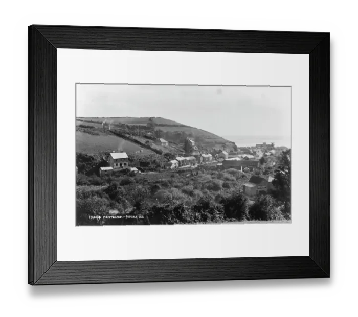 Framed Print : A Scenic View of Pentewan Framed Print : A Scenic View of Pentewan