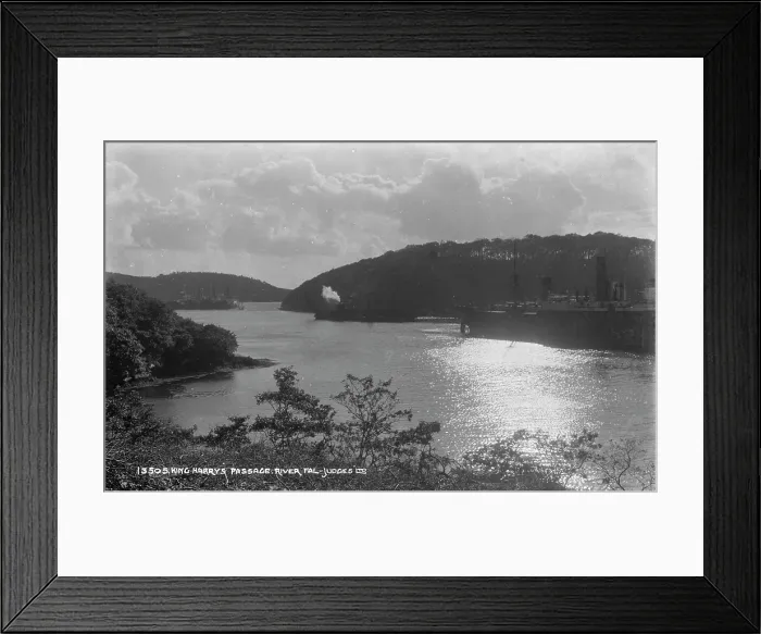 Framed Print : King Harry's Passage, River Fal Framed Print : King Harry's Passage, River Fal