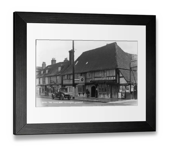 Framed Print : The Tudor Rose Tea Rooms Framed Print : The Tudor Rose Tea Rooms
