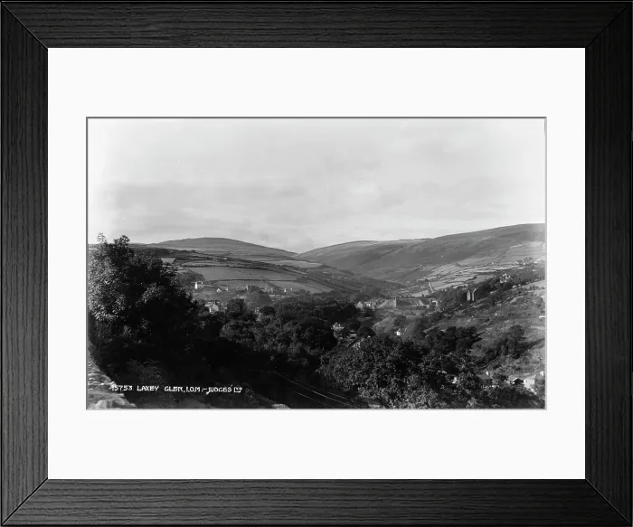 Framed Print : Laxey Glen View Framed Print : Laxey Glen View
