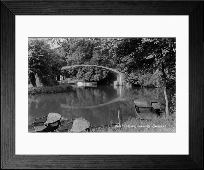 Framed Print : The River in Guildford Framed Print : The River in Guildford