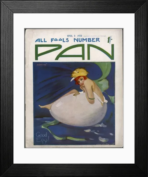 Framed Print : Pan Cover 1920 Framed Print : Pan Cover 1920
