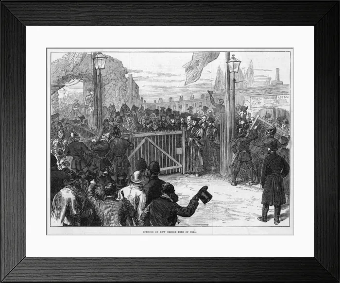Framed Print : Kew Untolled Framed Print : Kew Untolled