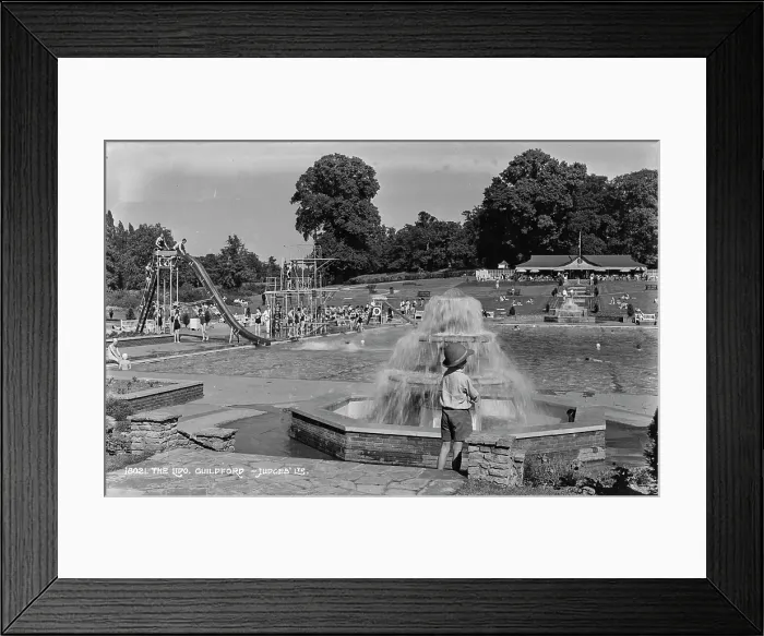 Framed Print : The Lido, Guildford Framed Print : The Lido, Guildford