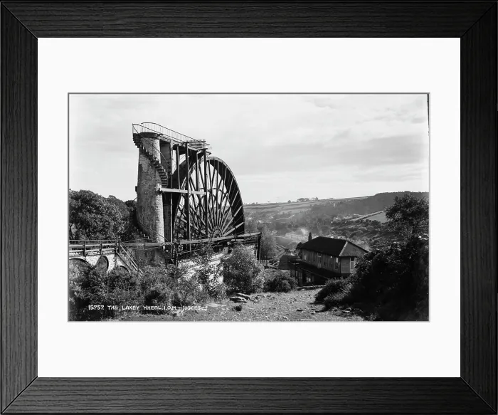 Framed Print : The Laxey Wheel Framed Print : The Laxey Wheel