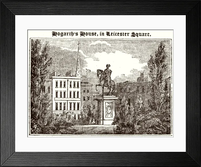 Framed Print : Leicester Square Framed Print : Leicester Square