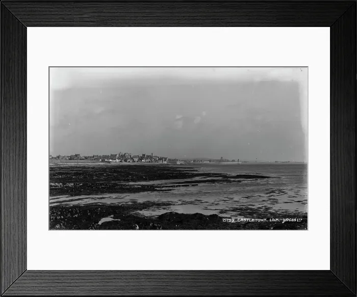 Framed Print : View of Castletown from the Shore Framed Print : View of Castletown from the Shore