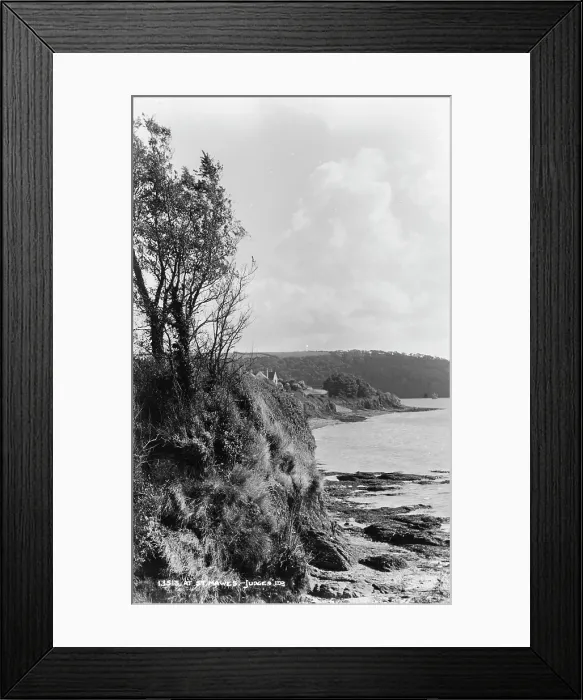 Framed Print : Scenic View of St. Mawes Framed Print : Scenic View of St. Mawes