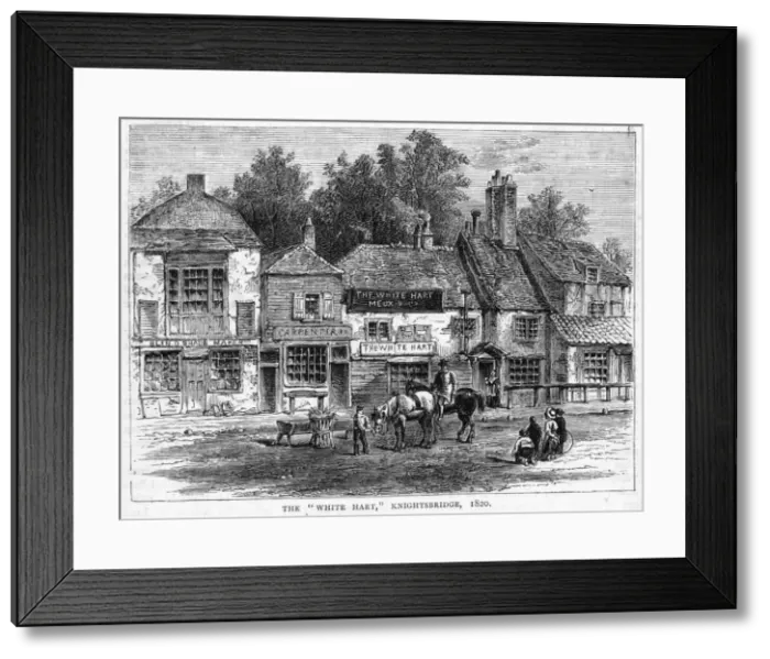 Framed Print : Knightsbridge Pub Framed Print : Knightsbridge Pub