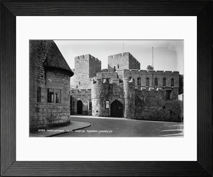 Framed Print : Castle Rushen in Castletown Framed Print : Castle Rushen in Castletown