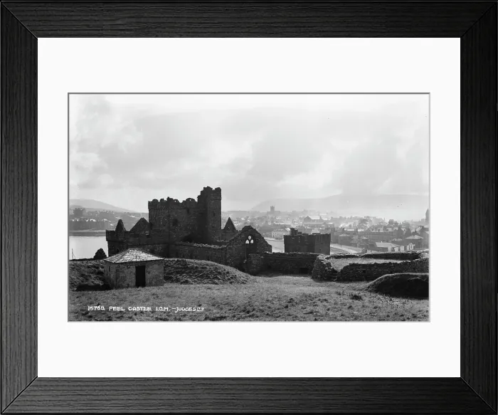 Framed Print : Ruins of Peel Castle Framed Print : Ruins of Peel Castle
