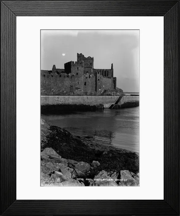 Framed Print : Peel Castle Framed Print : Peel Castle