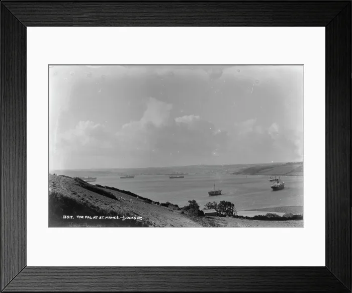 Framed Print : The Fal at St. Mawes Framed Print : The Fal at St. Mawes