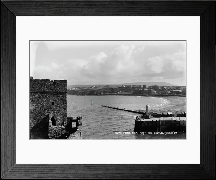 Framed Print : View from Peel Castle Framed Print : View from Peel Castle