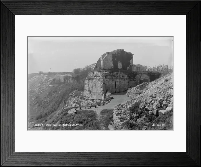 Framed Print : Ruins of Rufus Castle Framed Print : Ruins of Rufus Castle
