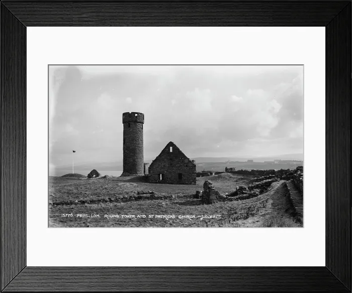 Framed Print : Round Tower and St. Patrick's Church Framed Print : Round Tower and St. Patrick's Church
