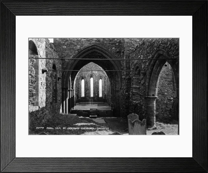 Framed Print : Ruins of St. Germain's Cathedral Framed Print : Ruins of St. Germain's Cathedral